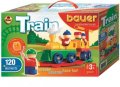 neuveden: Stavebnice BAUER: Train Vláčky 120 dílů