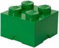neuveden: Úložný box LEGO 4 - tmavě zelený