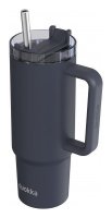: Nerezový termohrnek s brčkem Stream Black 950ml