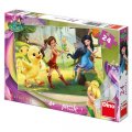 neuveden: Fairies a kuřátko - puzzle 24 dílků