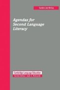 McKay Sandra Lee: Agendas for Second Language Literacy