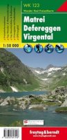 neuveden: WK 123 Matrei, Defereggen, Virgental 1:50 000 / turistická mapa
