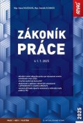 Schmied Zdeněk: Zákoník práce po novele k 1. 1. 2025 – sešit