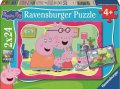 neuveden: Puzzle Prasátko Peppa 2x24 dílků