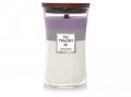 neuveden: WoodWick Amethyst Sky svíčka váza Trilogy 609g