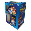 neuveden: Dárkový set Crash Bandicoot / hrnek, podtácek, klíčenka