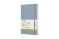neuveden: Moleskine: Plánovací zápisník 2018-2019 tvrdý světle modrý L