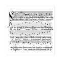 neuveden: The Crafter´s Workshop Šablona 15,2 x 15,2 cm - Medieval Music