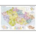 neuveden: Česká republika - školní nástěnná administrativní mapa 1:375 tis./136x96 c