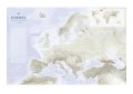 neuveden: Evropa - Cestovatelská mapa na desce 1:6 800 000