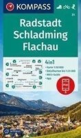 neuveden: Radstadt, Schladming, Flachau 1:50 000 / turistická mapa KOMPASS 31