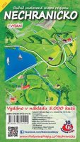 neuveden: Nechranicko - Ručně malovaná mapa