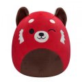 neuveden: Squishmallows Mrkající panda červená Cici 20 cm