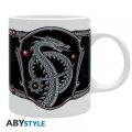 neuveden: House of the Dragon Keramický hrnek 320 ml - Silver Dragon