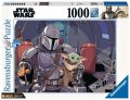 neuveden: Ravensburger Puzzle Mandalorian 1000 dílků