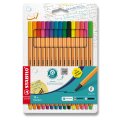 neuveden: Popisovač STABILO point liner 88 sada 15 ks v pouzdru včetně 5 Neon Barev