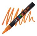 neuveden: Posca akrylový popisovač PC-3ML, 0,9 - 1,3 mm, třpytivě oranžová (tenký kul