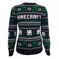 neuveden: Minecraft vánoční svetr - Jumper Pattern (velikost S)