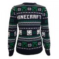 neuveden: Minecraft vánoční svetr - Jumper Pattern (velikost S)