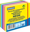 neuveden: Samolepicí bločky 76 x 76 mm - neonové pastelové barvy 400 listů