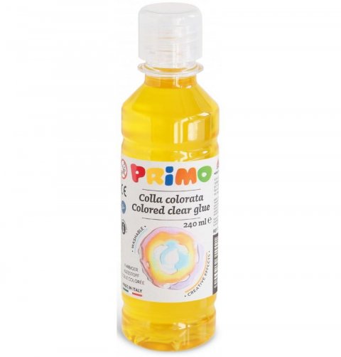 neuveden: PRIMO barevné lepidlo 240 ml - žluté