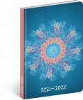 neuveden: Diář Petito 2021/2022 Mandala - 18 měsíční , 11 × 17 cm