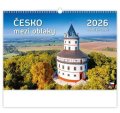 neuveden: Kalendář nástěnný 2026 - Česko mezi oblaky