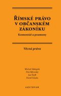 Skřejpek Michal: Římské právo v občanském zákoníku