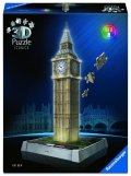 neuveden: 3D Puzzle Iconics: Big Ben (Noční edice) 216 dílků