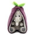 neuveden: Flipetz 2v1 Plyšový slon/Lilek - Velvet 20 cm