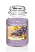 neuveden: YANKEE CANDLE Lemon Lavender svíčka 623g