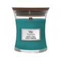 neuveden: WoodWick Juniper & Spruce svíčka váza 85g