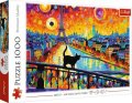 neuveden: Puzzle Kočka v Paříži 1000 dílků