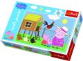 neuveden: Trefl Puzzle Peppa Pig - Návštěva kurníku / 30 dílků