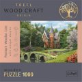 neuveden: Trefl Wood Craft Origin Puzzle Viktoriánský dům 1000 dílků - dřevěné
