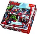 neuveden: Trefl Puzzle Avengers 4v1 (35,48,54,70 dílků)