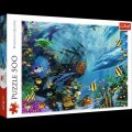 neuveden: Trefl Puzzle Ukrytý poklad / 500 dílků