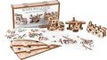 neuveden: Wooden City Puzzle 3D Přívěšky Doprava, dřevěné