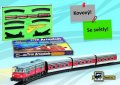neuveden: Kloubový vlak Talgo s výhybkou a nájezdem