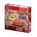 Disney Walt: Auta: Veselý Blesk - Maxi puzzle 24 dílků