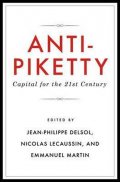 Delsol Jean-Philippe: Anti-Piketty : Capital for the 21st-Century