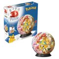 neuveden: 3D Puzzle-Ball: Pokémon (Kanto) 72 dílků