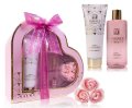 -: Koupelnový set Essence of Beauty v dárkovém balení ve tvaru srdce