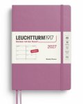 -: Týdenní plánovač Dusty Rose, Medium A5 2027, anglicky