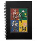 neuveden: Looney Tunes Zápisník A5 - Looney Tunes at Hogwarts