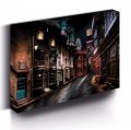 neuveden: Harry Potter Obraz LED svítící 30x40 cm - Příčná ulice