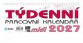 : Stolní pracovní kalendář 2027 MIDI