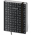 neuveden: Diář 2025 Vario týdenní B6 Tic-Tac-Toe s gumičkou