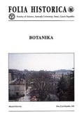 Bureš Petr: Botanika: Dějiny oboru na Masarykově univerzitě v Brně