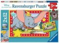 neuveden: Puzzle Disney: Pohádková zvířátka 2x12 dílků